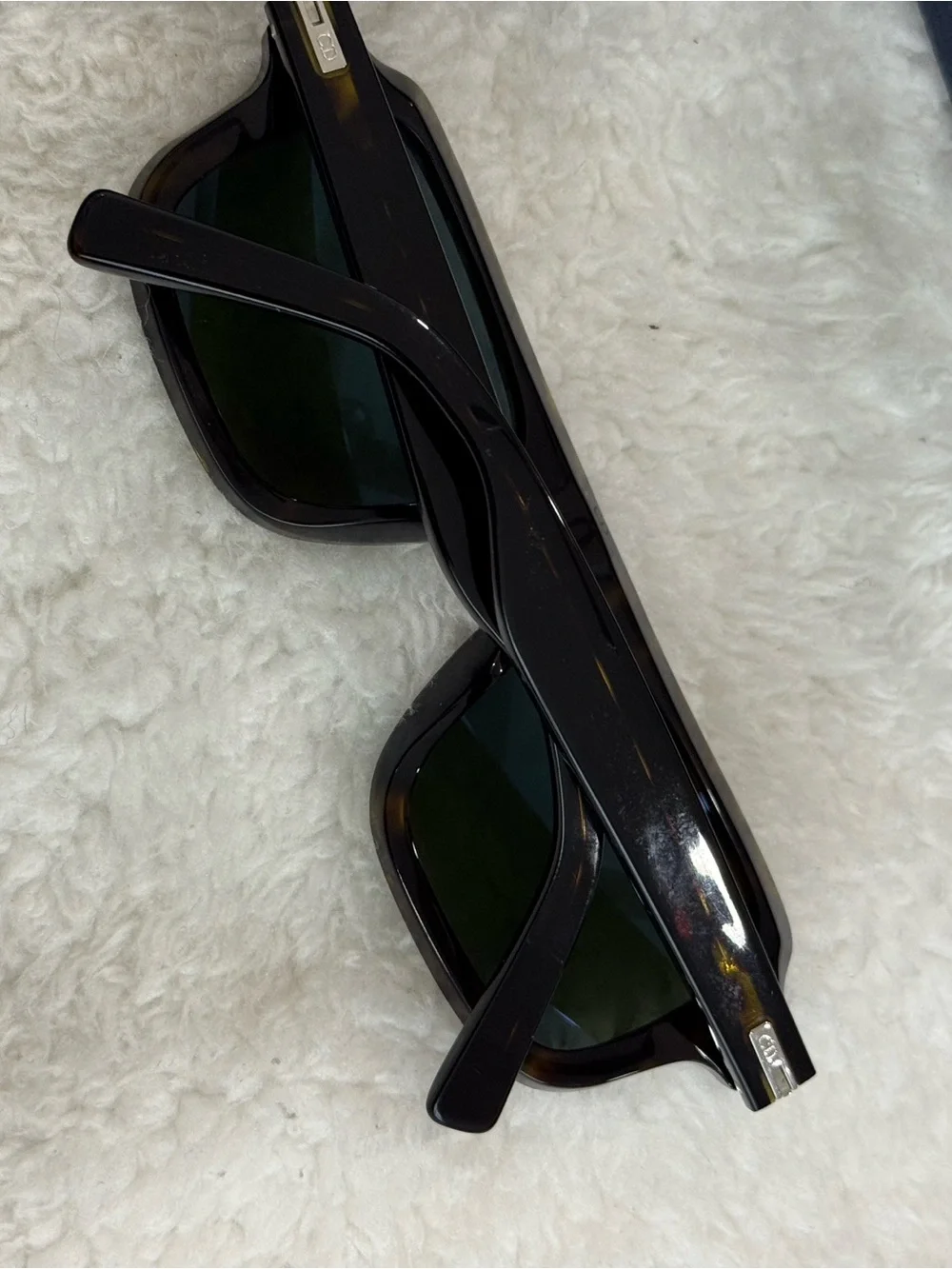 Dior Black Sunglasses with Dark Lenses